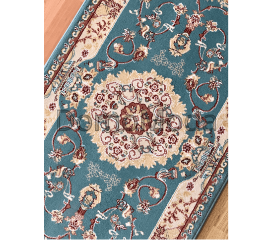 Високощільний килим Iranian Star 2657A BLUE - Висока якість за найкращою ціною в Україні зображення 8.